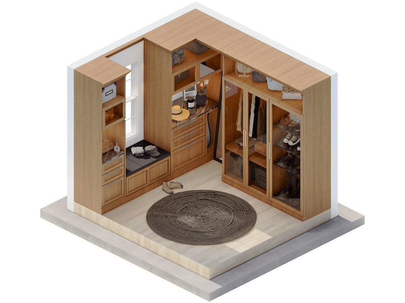 Westing Traditional Closet