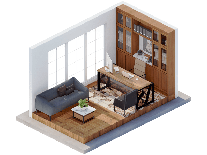 Westing Traditional Home Office