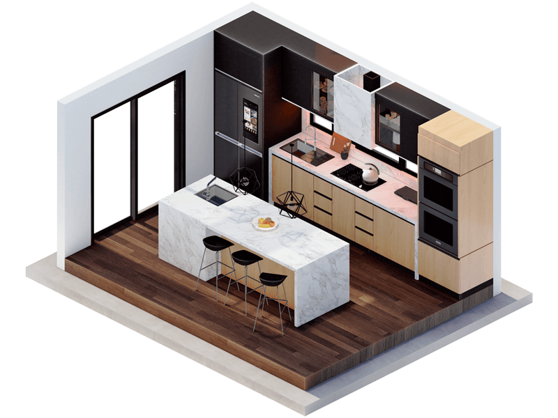 Kinnard Contemporary Kitchen