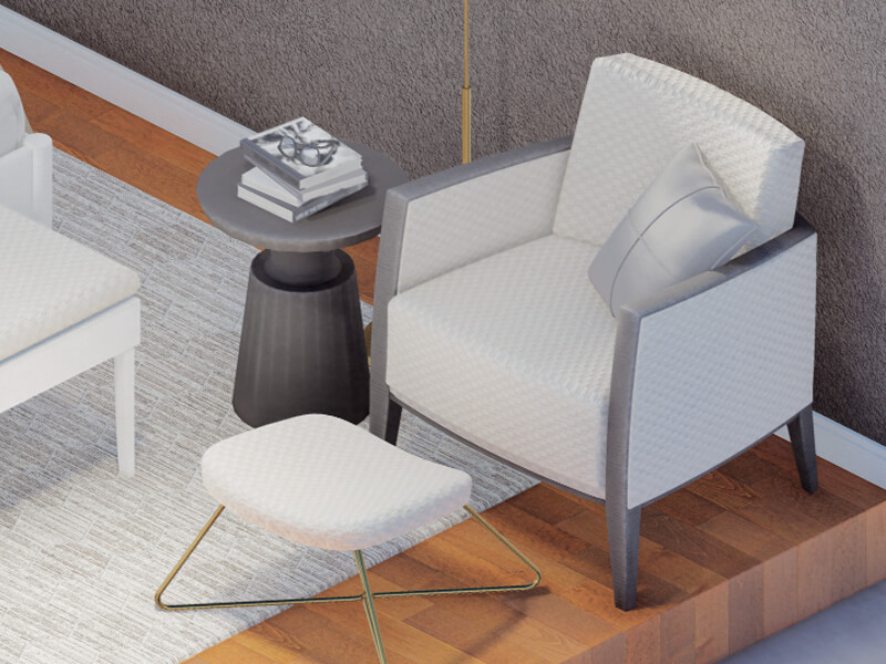 Valentina Transitional Bedroom - Image 4