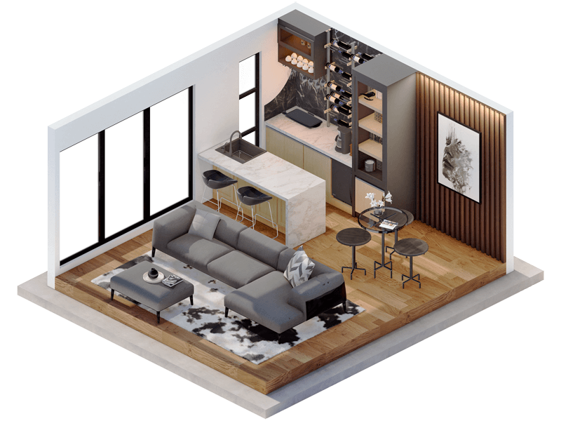 Kinnard Contemporary Den