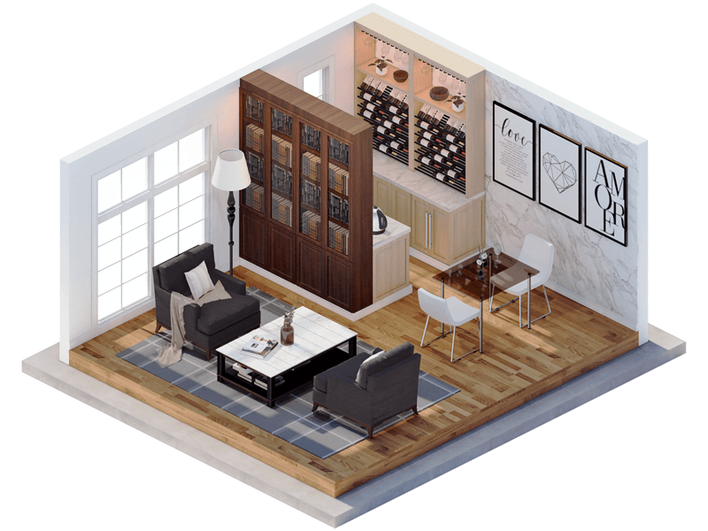 Westing Traditional Den