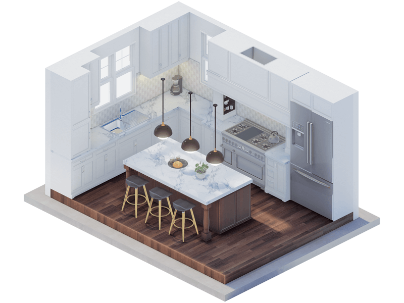 Cordelia Traditional Kitchen