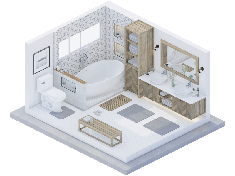 Charlotte Farmhouse Bathroom