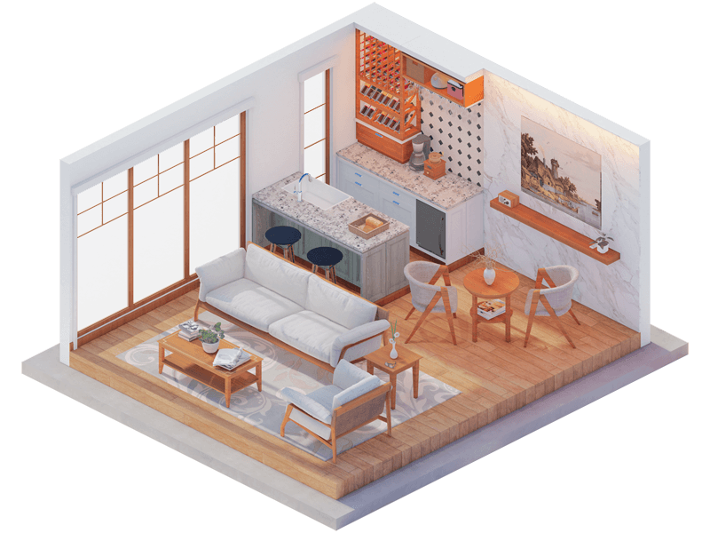 Garrison Craftsman Den