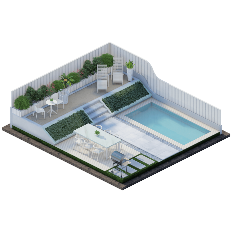 Laguna Beach  Backyard