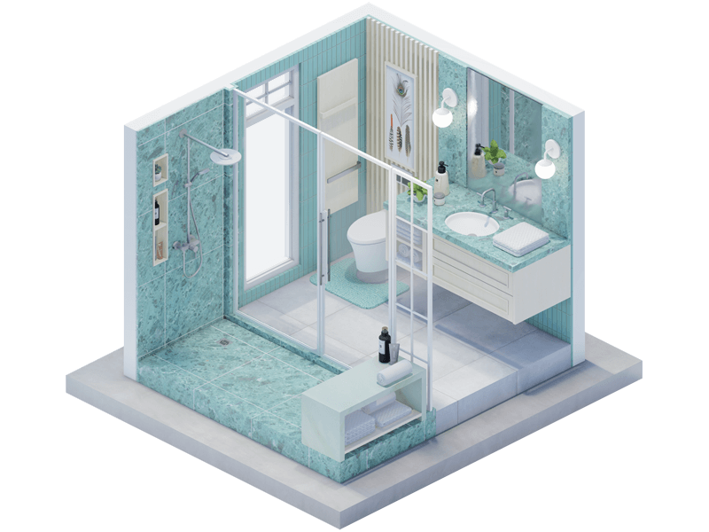 Laguna Beach Bathroom