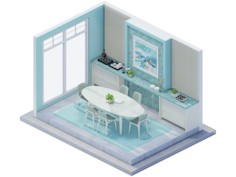 Laguna Beach Dining Room