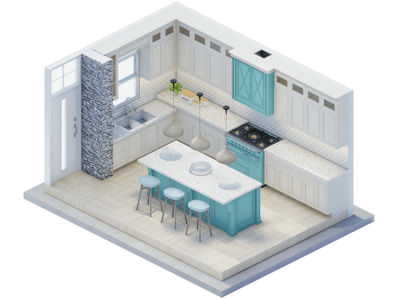 Malibu Beach Kitchen