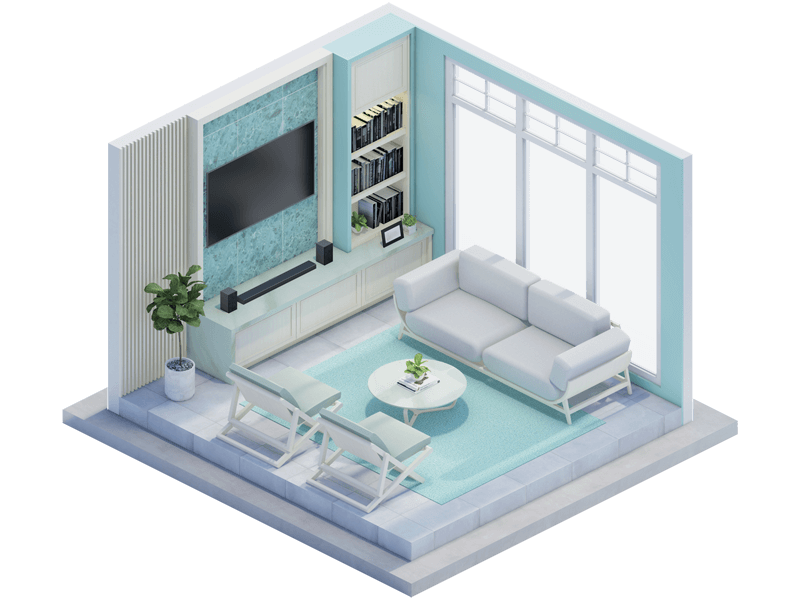 Laguna Beach Living Room