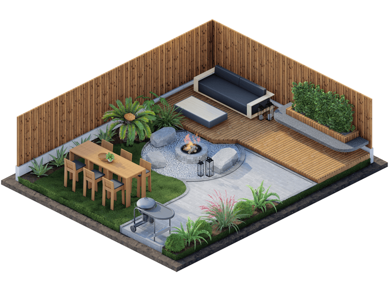 Chauncey Craftsman Backyard