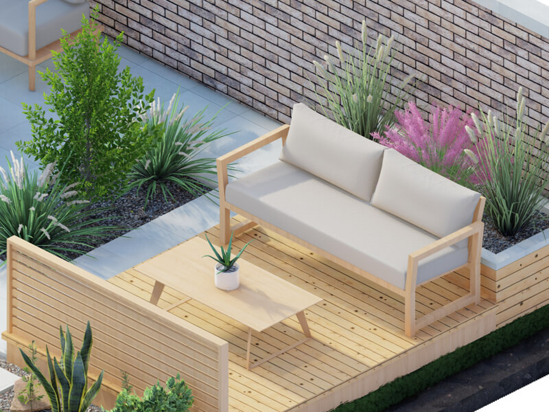 Ezra Craftsman Backyard - Image 2