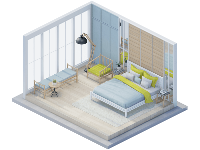 Dayton Beach Bedroom