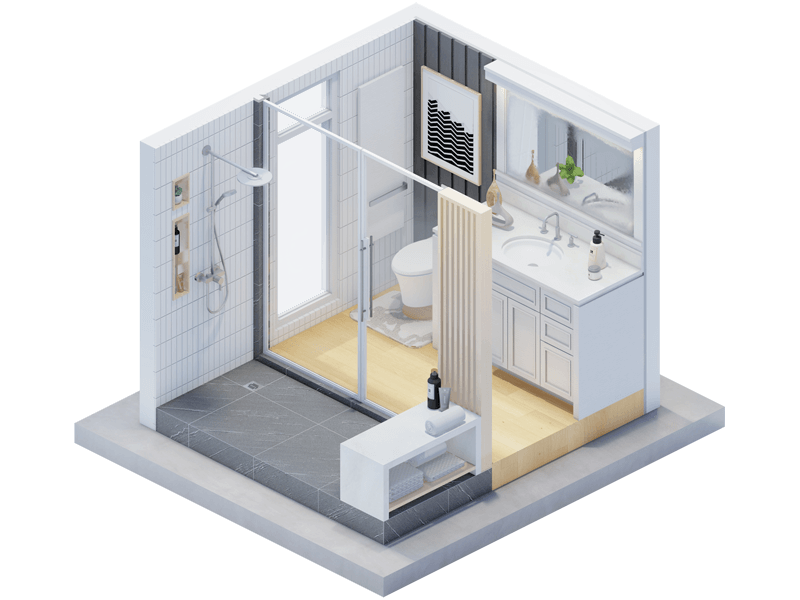 Caleb Craftsman Bathroom