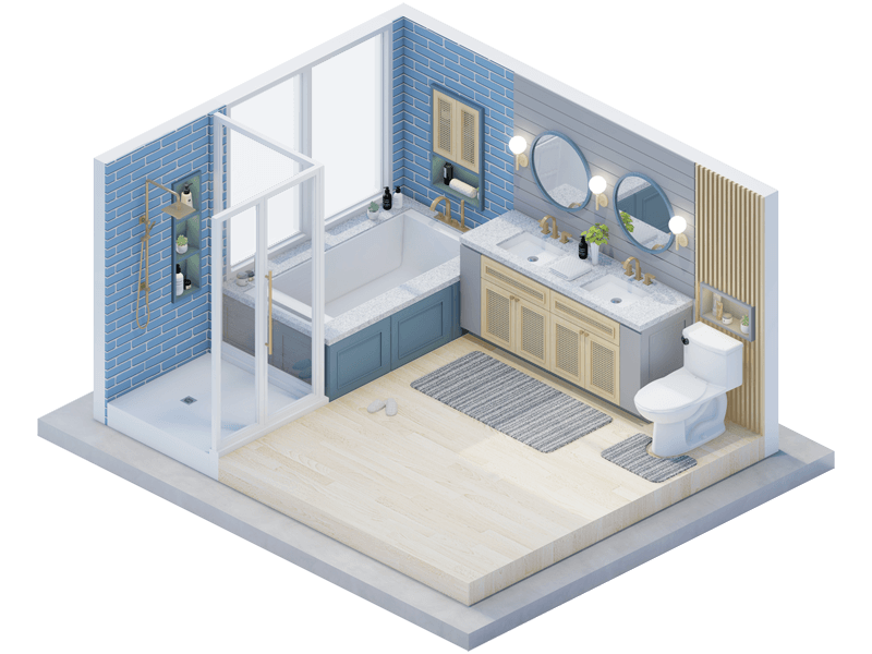 South Beach Bathroom