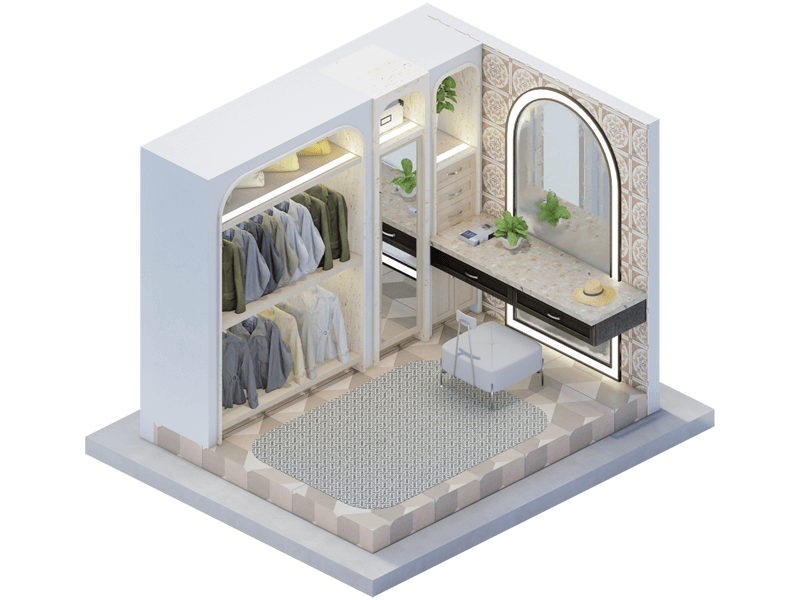 Zafer Mediterranean Closet