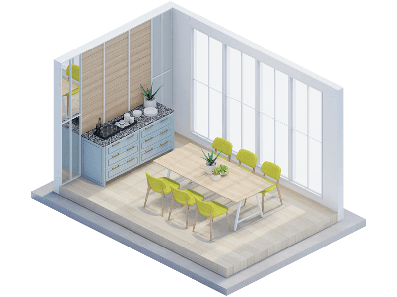 Dayton Beach Dining Room