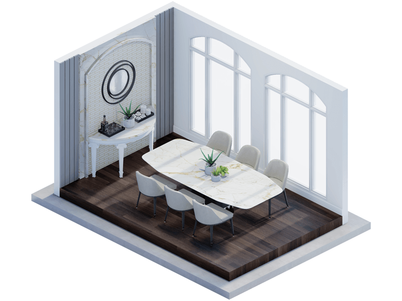 Zafer Mediterranean Dining Room