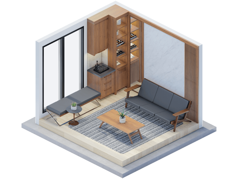 Eero Mid-Century-Modern Dens