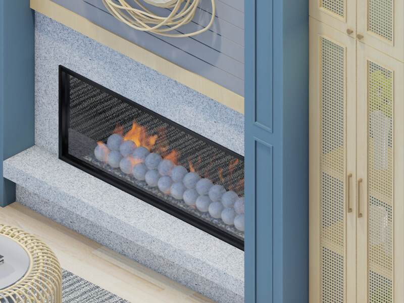 South Beach Fireplace - Image 3