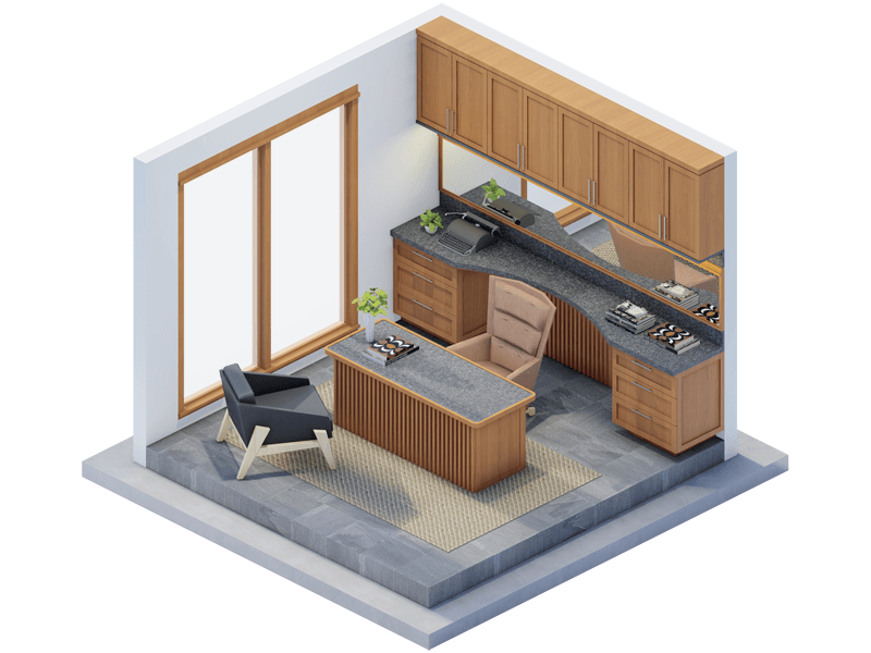 Chauncey Craftsman Home Office