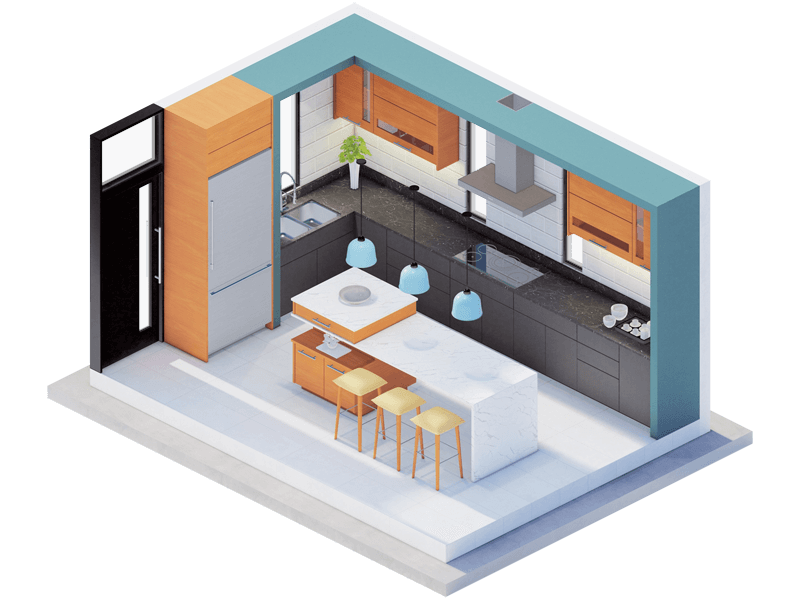 Dahlia Eclectic Kitchen