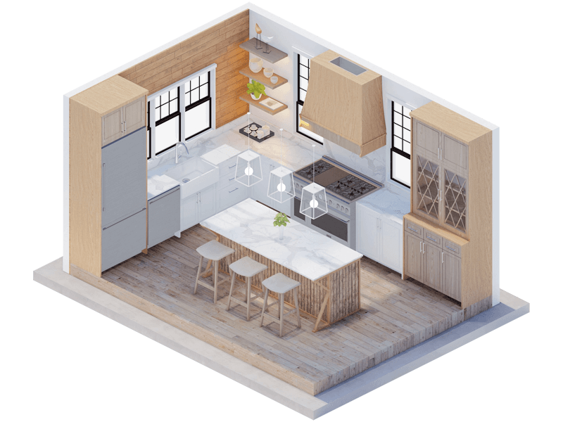 Sawyer Farmhouse Kitchen