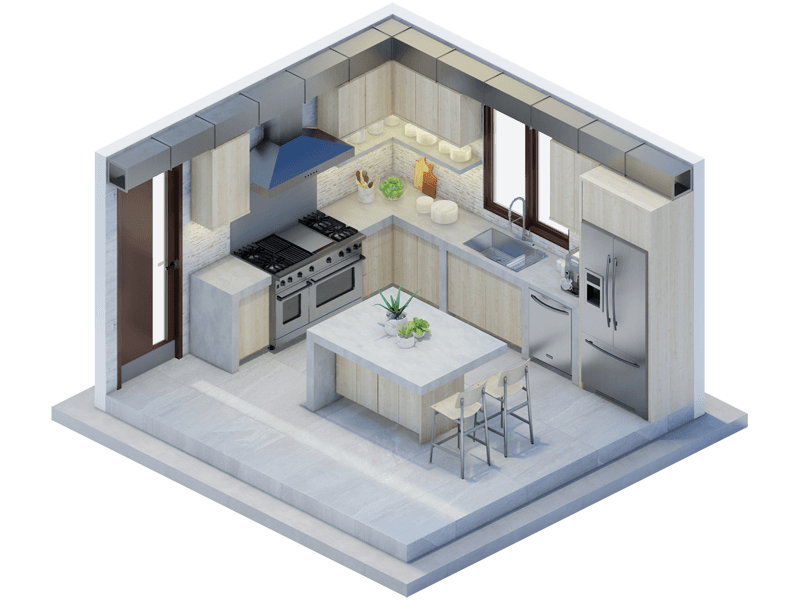 Texas Industrial Kitchen