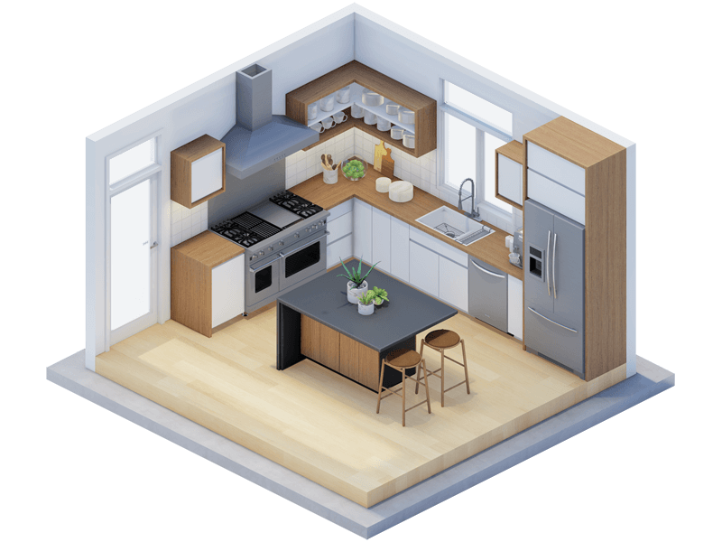 Stefan Scandinavian Kitchen