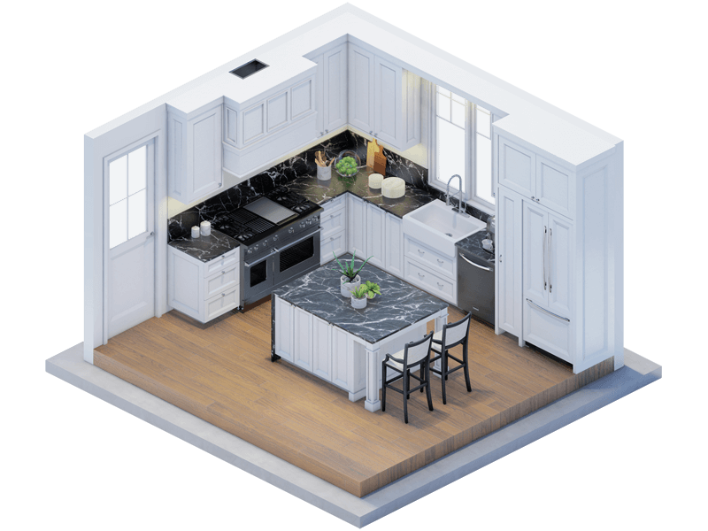 Isabella Traditional Kitchen