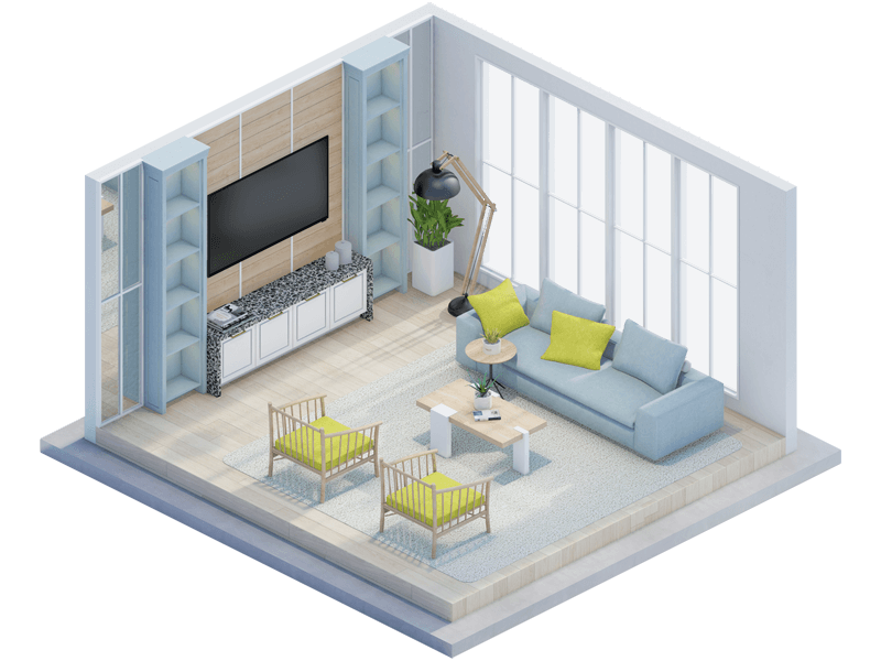 Dayton Beach Living Room