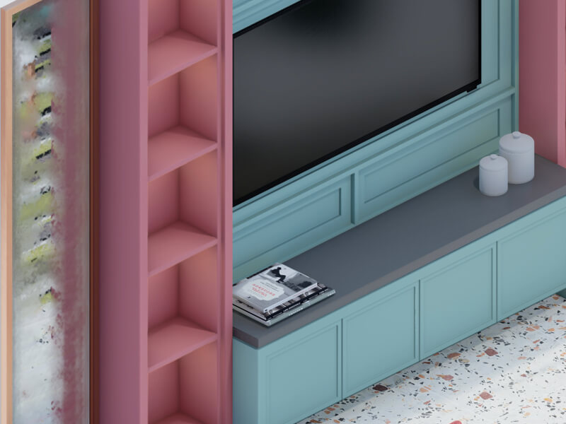 Mira Eclectic Living Room - Image 2