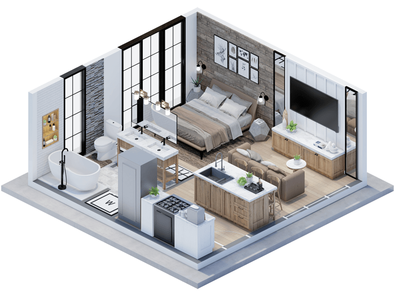 Annalee Farmhouse ADU Interior Design Plans