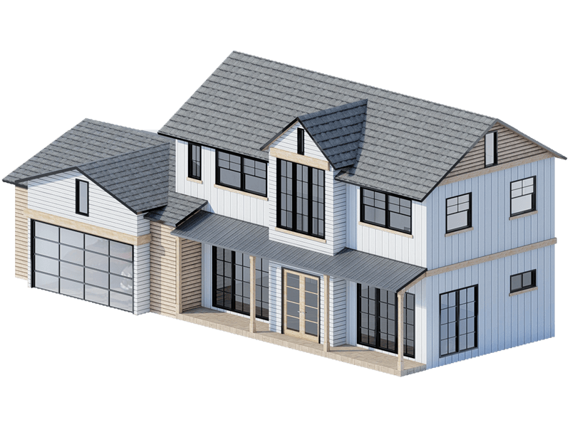 Sawyer  Farmhouse Exteriors