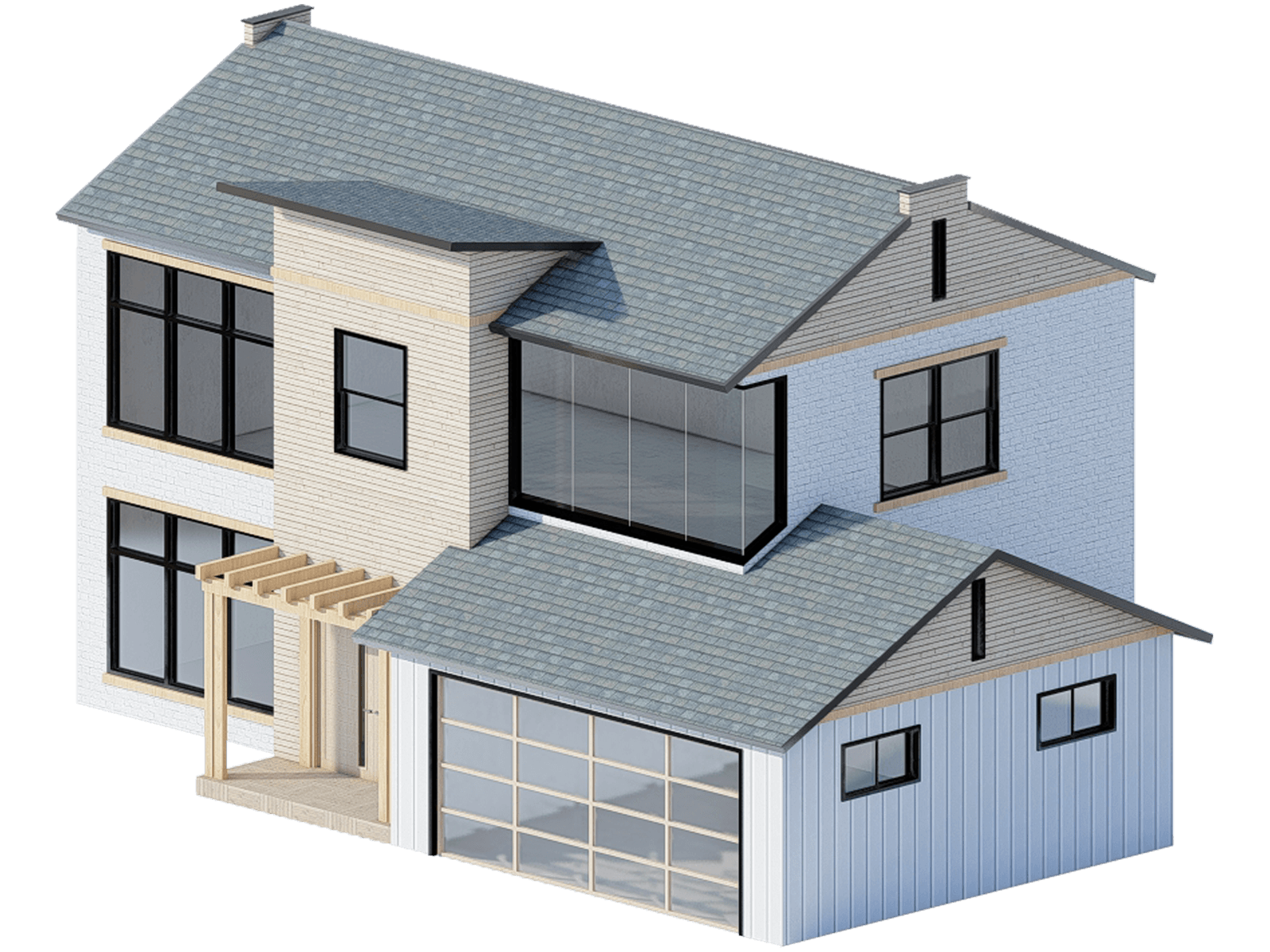 Charlotte  Farmhouse Exteriors