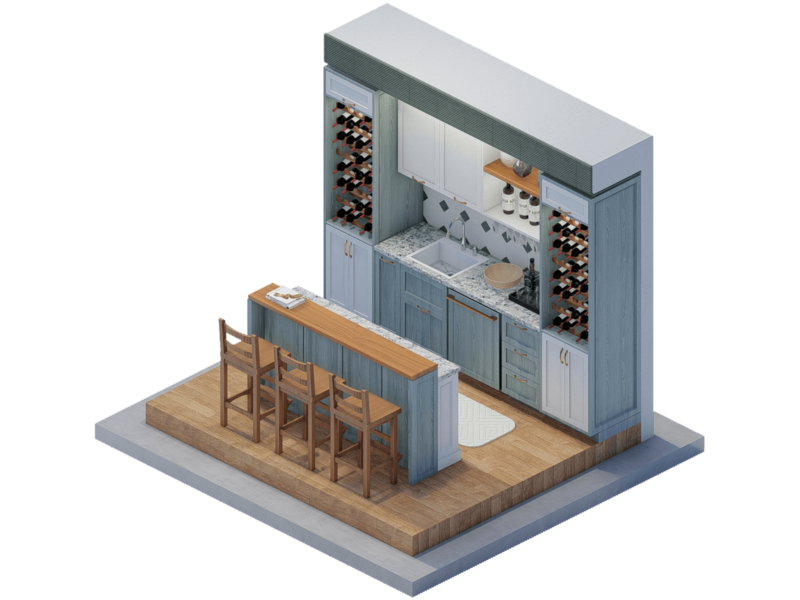 Garrison Craftsman Bar