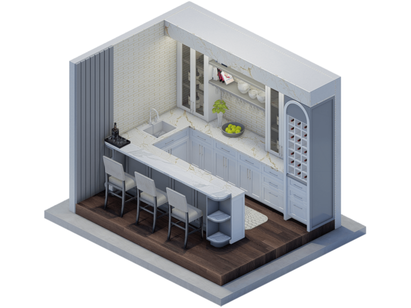 Modern Mediterranean Bar