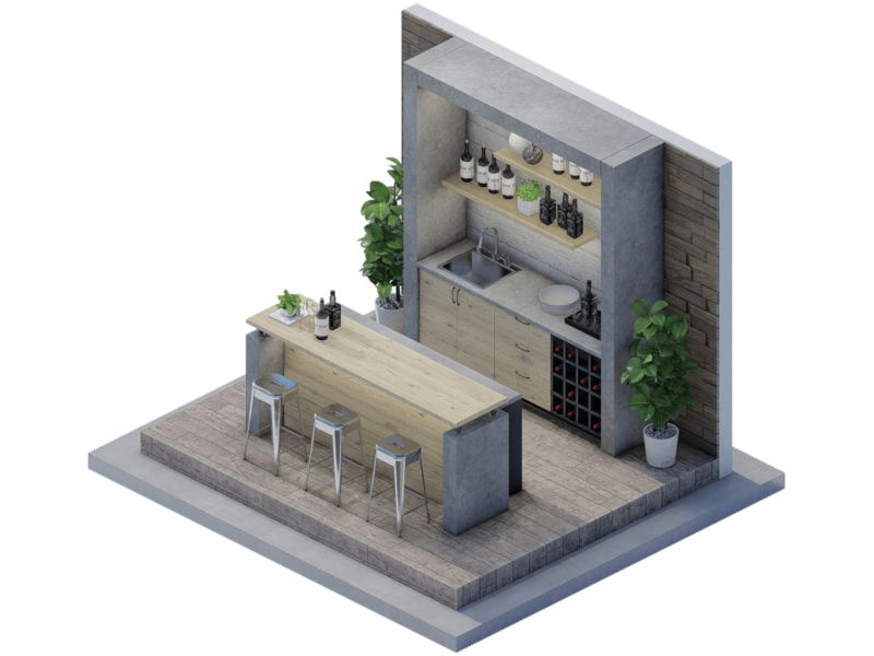 Los Angeles Industrial Bar